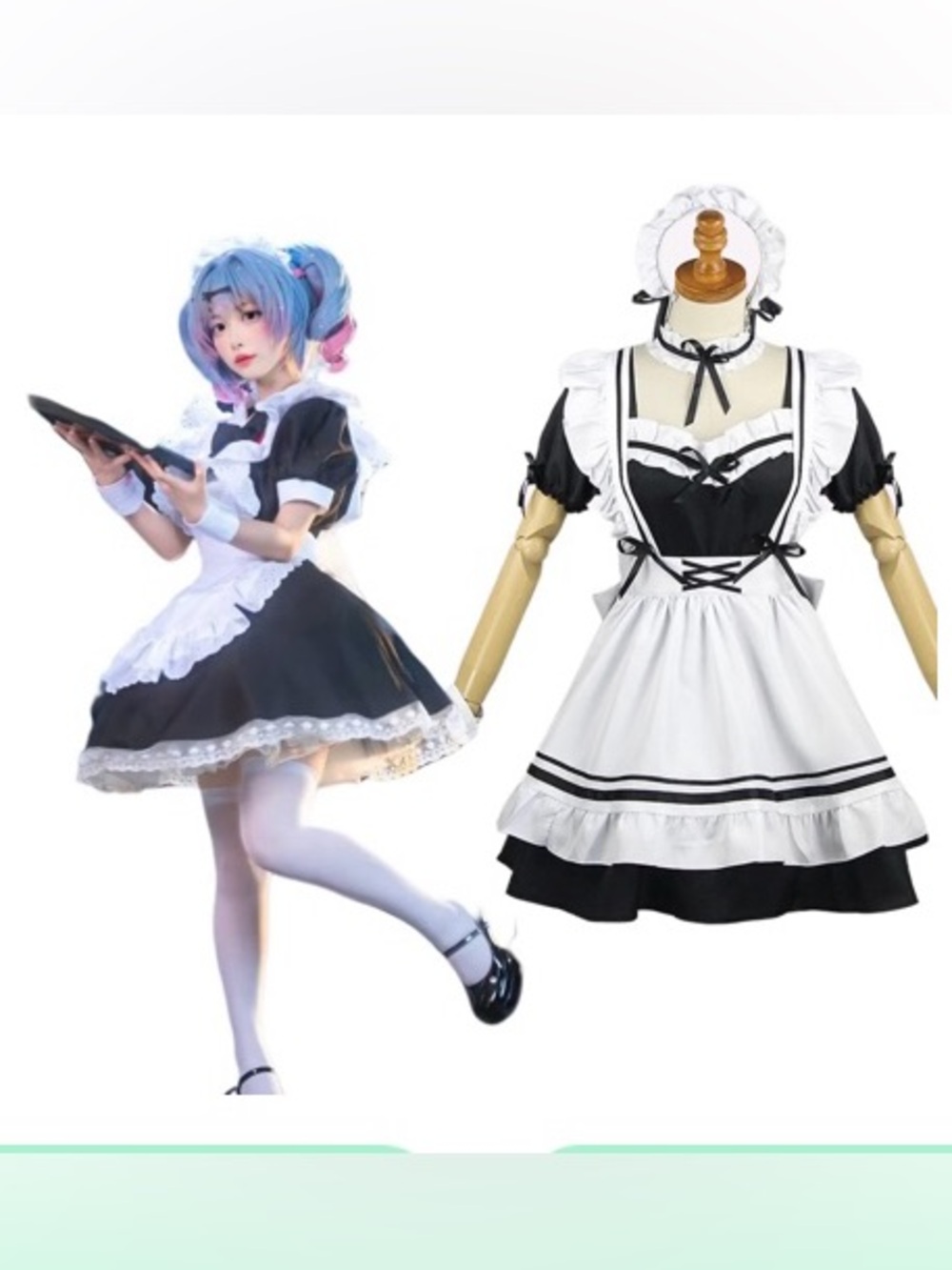 Anime Japanese-style maid cosplay outfit Lolita Costume